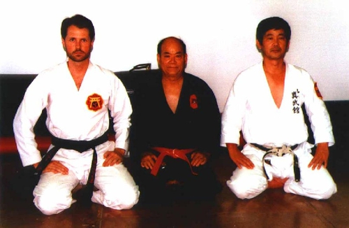 Moeller Sensei with Grandmaster Shimabukuro